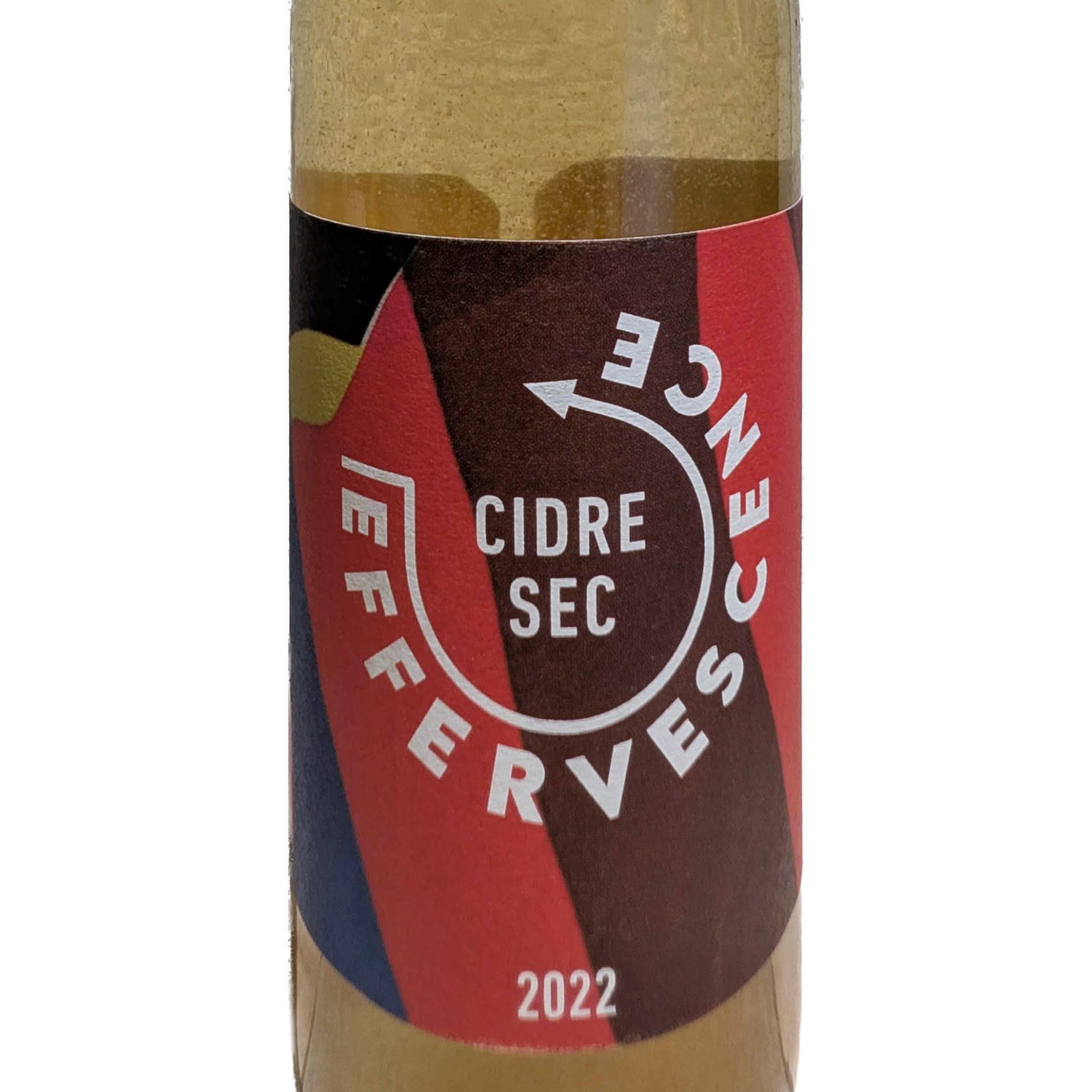 Cidre Effervescence 2022 - Étiquette