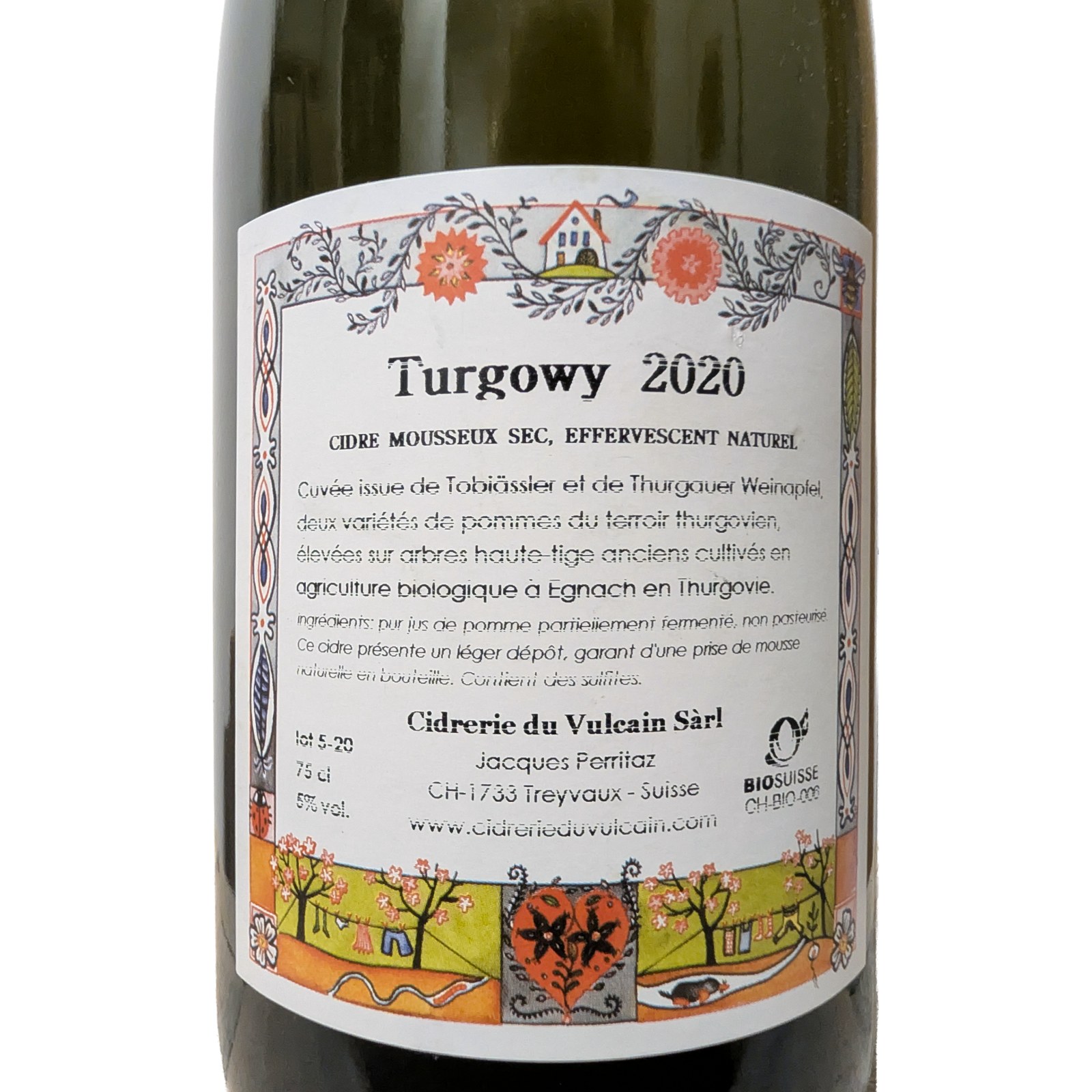 Turgowy 2020 - Contre-étiquette